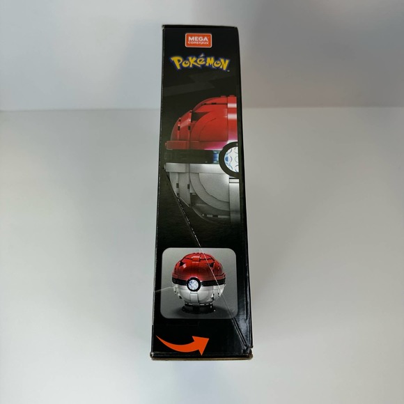 Sealed Mega Construx Pokémon Jumbo Poké Ball Construction Set Building Toys - Picture 6 of 11